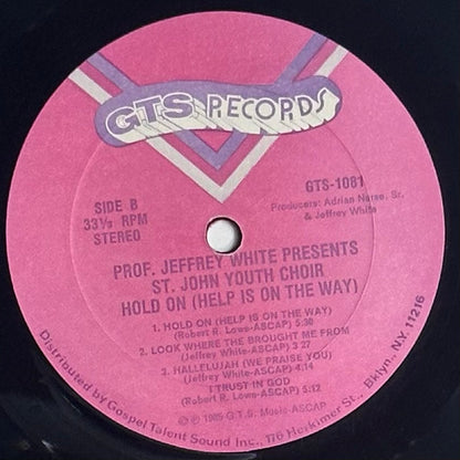 Jeffrey White, Saint John Youth Choir – Hold On (Help Is On The Way)