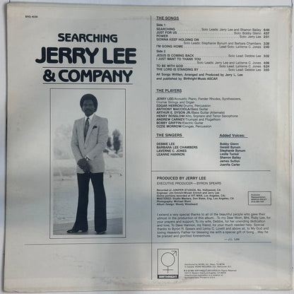 Jerry Lee & Company – Searching VG+