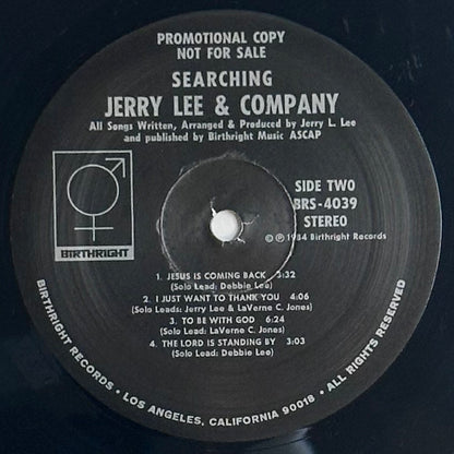 Jerry Lee & Company – Searching VG+