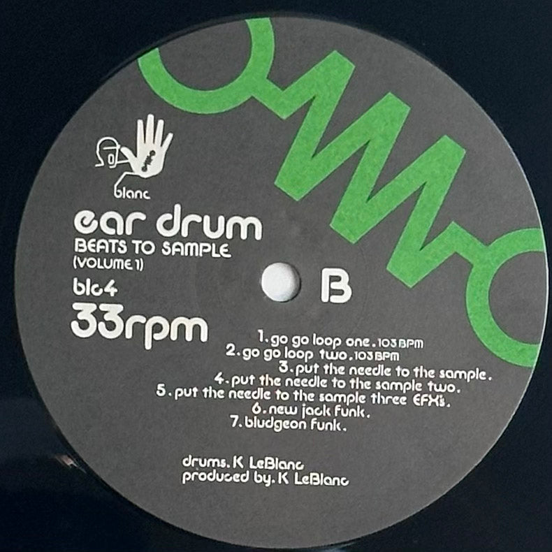 Keith LeBlanc – Ear Drum Beats To Sample (Volume 1)