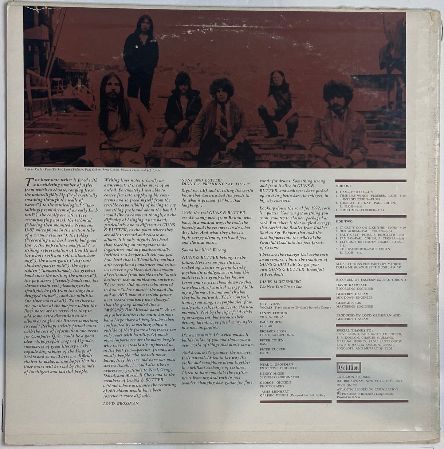 Guns & Butter – Guns & Butter VG+