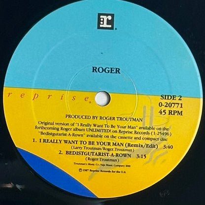 Roger Troutman – I Want To Be Your Man VG+