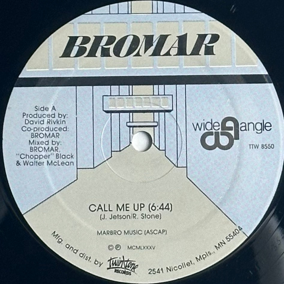 Bromar - call me up vinyl  funk soul boogie rare album vintage cover djpocket.com