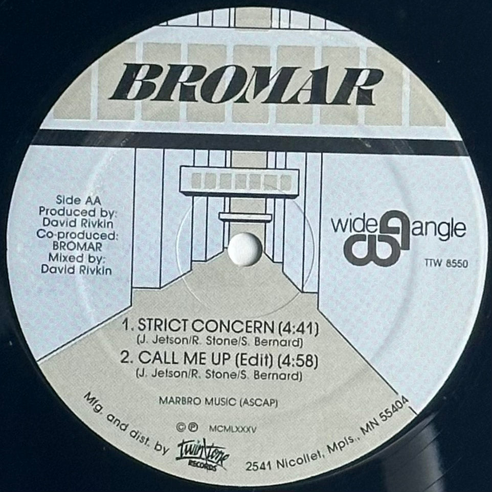 Bromar - call me up vinyl  funk soul boogie rare album vintage cover djpocket.com