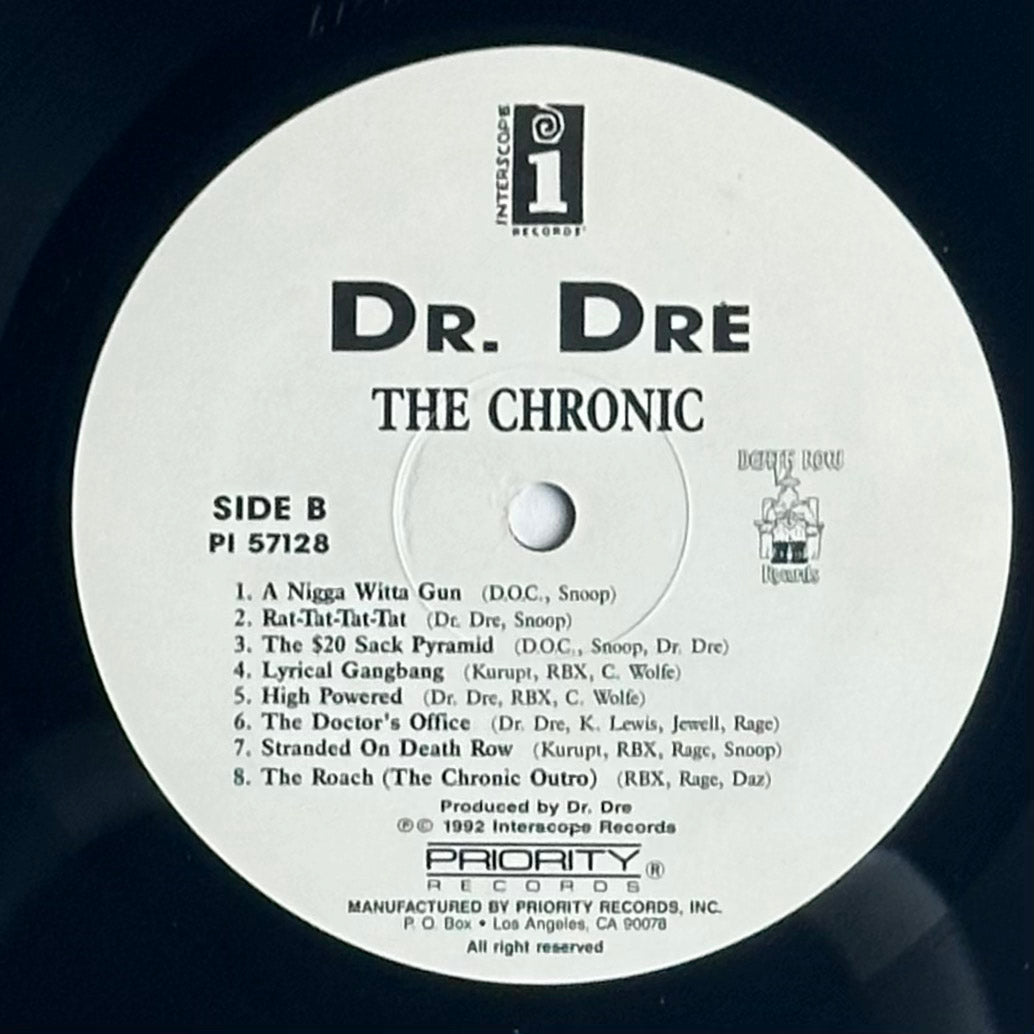 dr Dre the chronic album rare vinyl at djpocket.com
