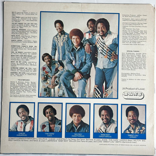 Harmony Grits - Street Corner Symphony vinyl album.  Available now at djpocket.com