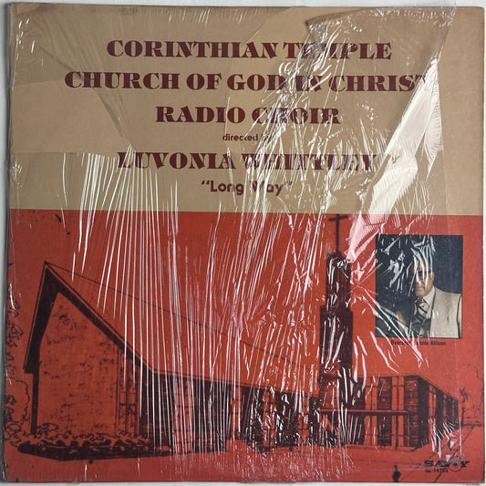 Luvonia Whittley and The Corinthian Temple COGIC Choir Long Way Vinyl Album.  Gospel. Available now at djpocket.com

