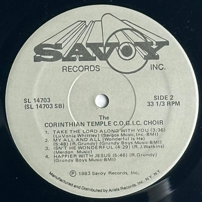 Luvonia Whittley and The Corinthian Temple COGIC Choir Long Way Vinyl Album.  Gospel. Available now at djpocket.com
