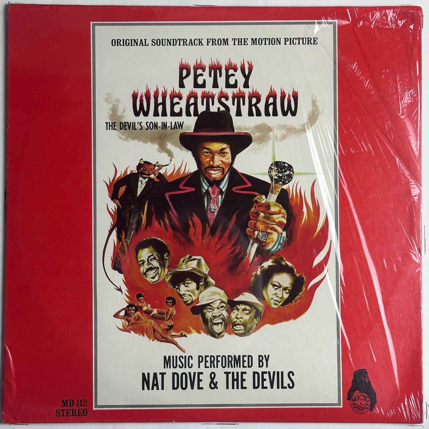 Nat Dove and The Devils - Petey Wheatstraw Original Soundtrack vinyl album.  Available now a djpocket.com

