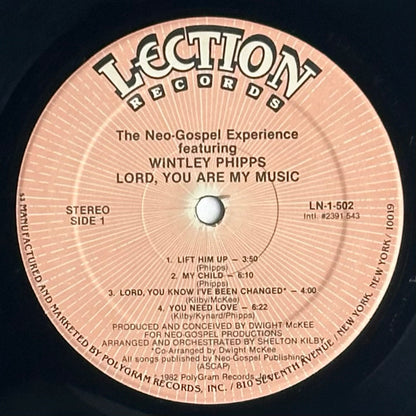 The Neo-Gospel experience featuring wintley phipps.  Lord You Are My Music Vinyl Album available at djpocket.com
