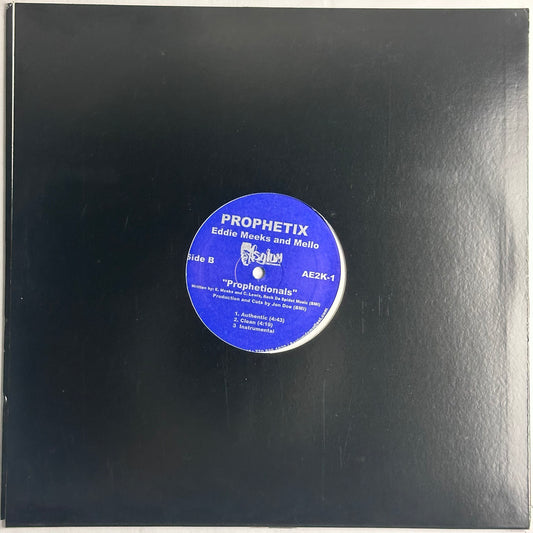 Eddie Meeks, Mello and Jon Doe known as Prophetix 12" single True Urban Grit vinyl.  Available now at djpocket.com
