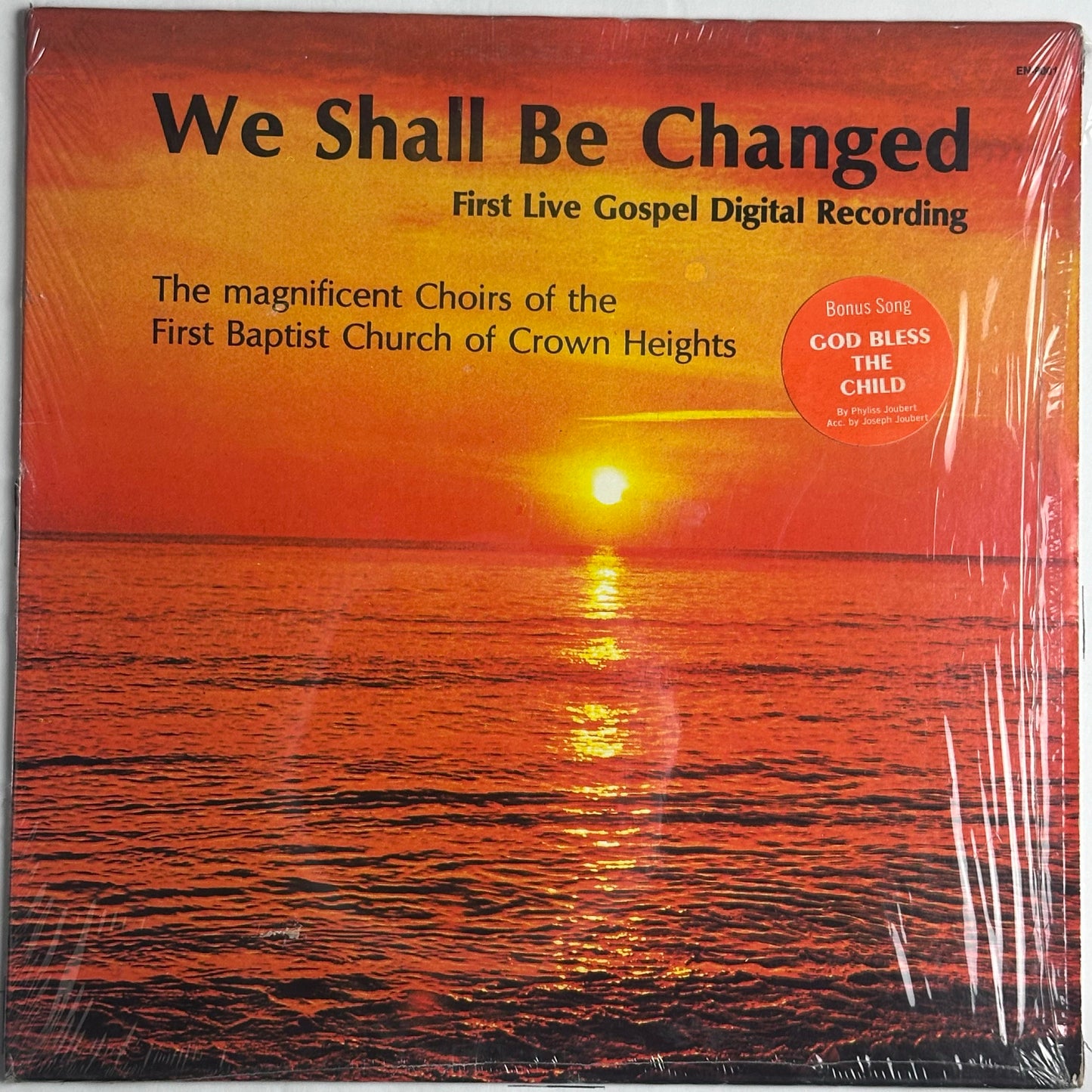 The Magnificent Choirs of the First Baptist Church of Crown Heights - We Shall Be Changed vinyl album.  Available at djpocket.com
