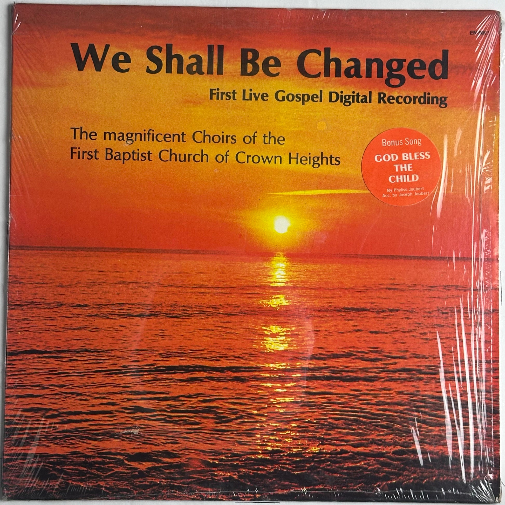 The Magnificent Choirs of the First Baptist Church of Crown Heights - We Shall Be Changed vinyl album.  Available at djpocket.com
