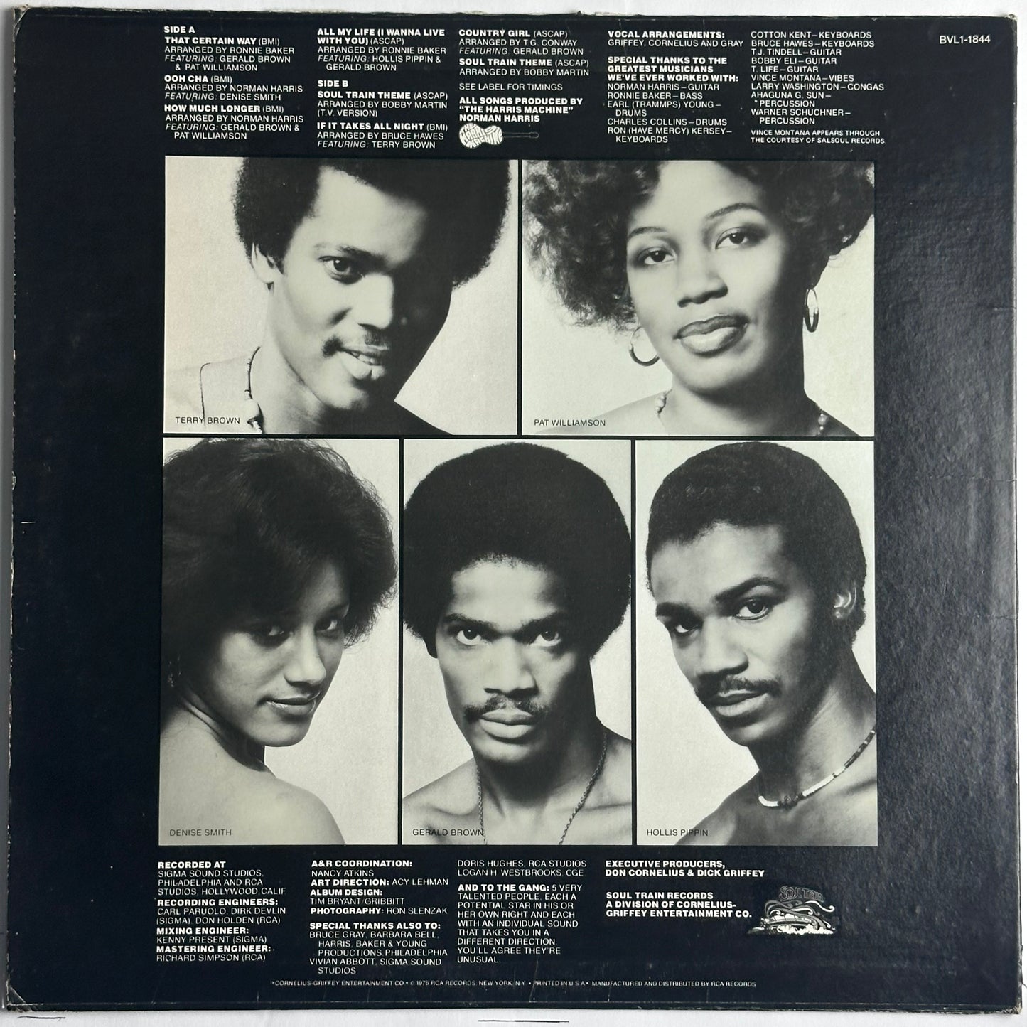 Soul Train Gang self-titled album on vinyl at djpocket.com

