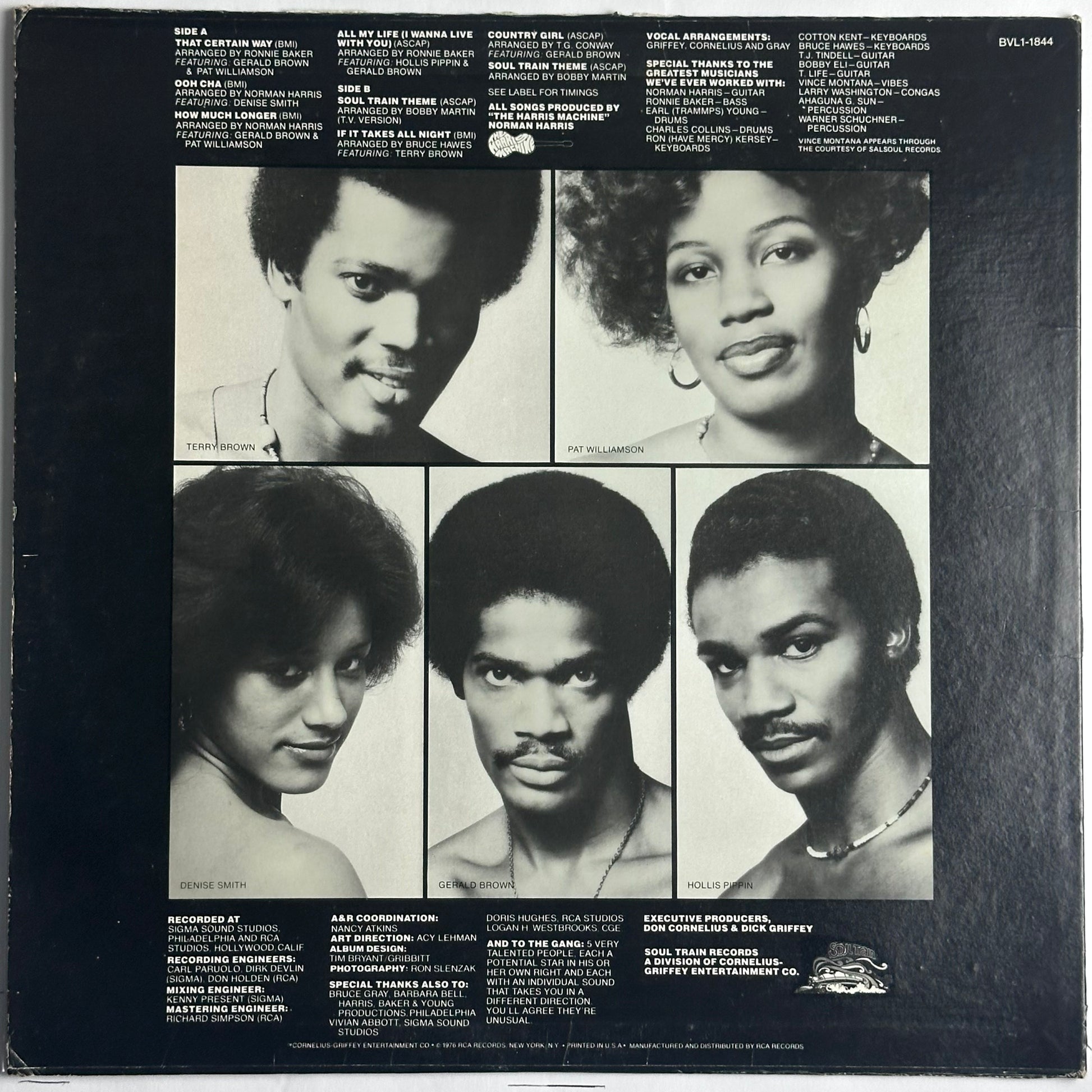 Soul Train Gang self-titled album on vinyl at djpocket.com
