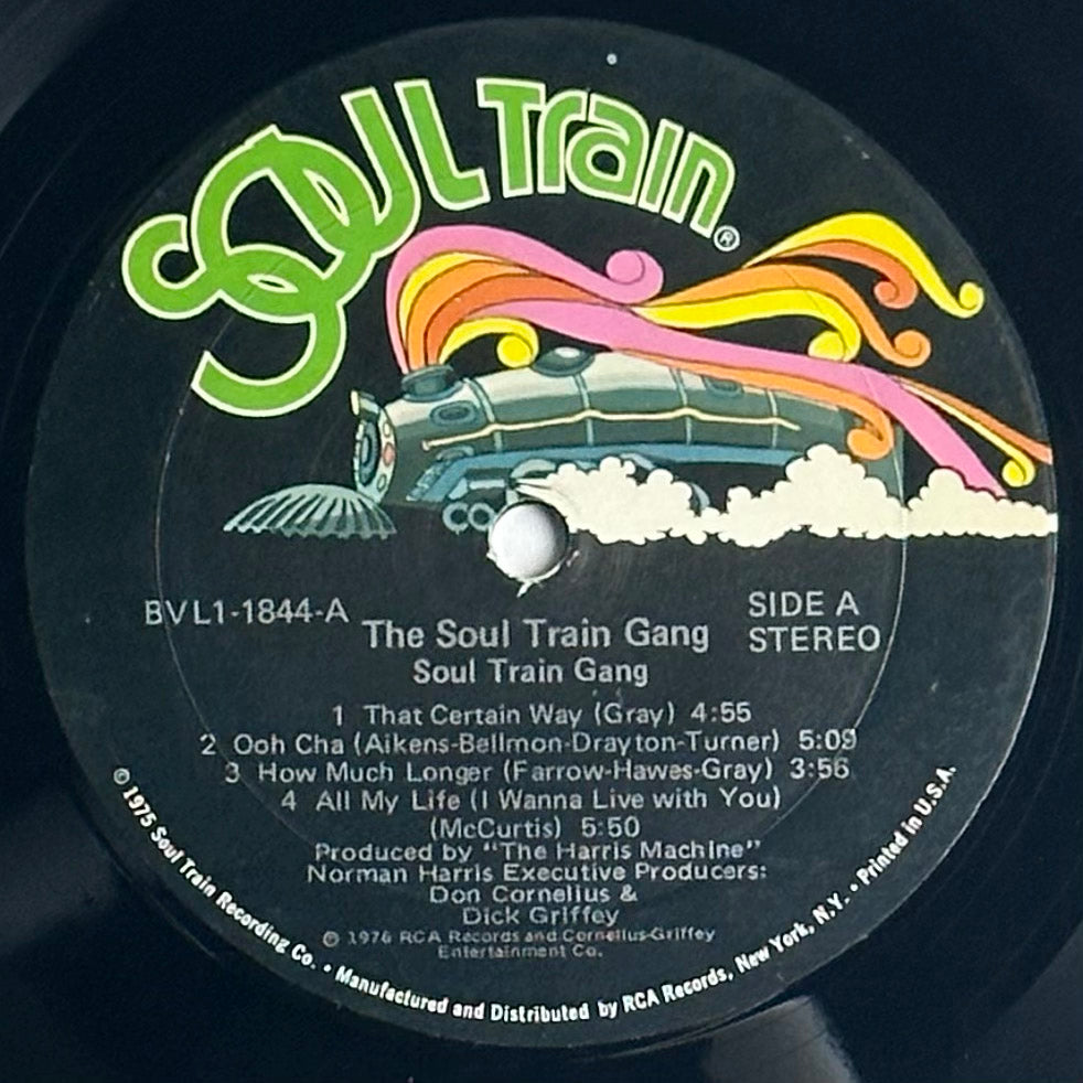 Soul Train Gang self-titled album on vinyl at djpocket.com
