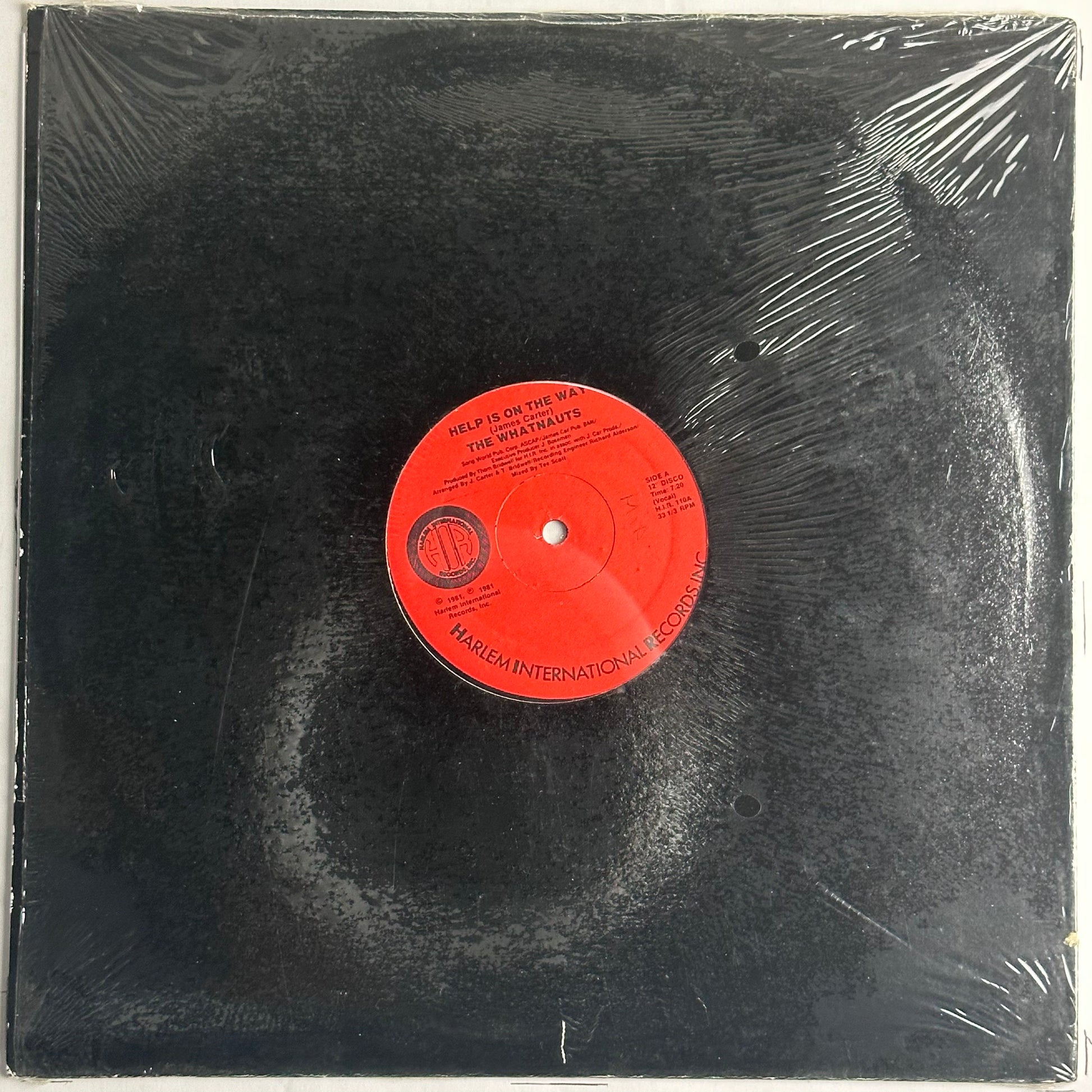 The Whatnauts Help Is On The Way Vinyl 12" is available at djpocket.com
